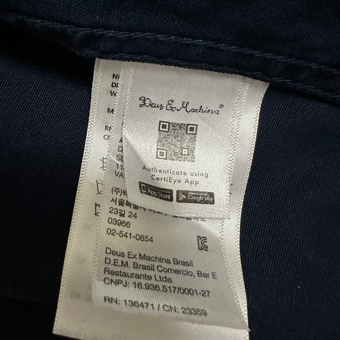 (XXL) 데우스엑스마키나 waxed landing paka 상품이미지2