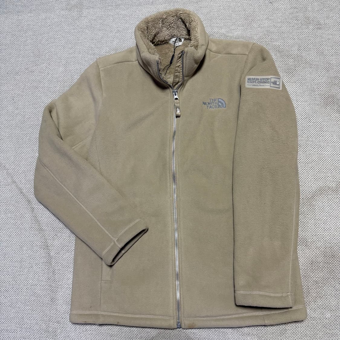 노스페이스 플리스 자켓 베이지 상품이미지1