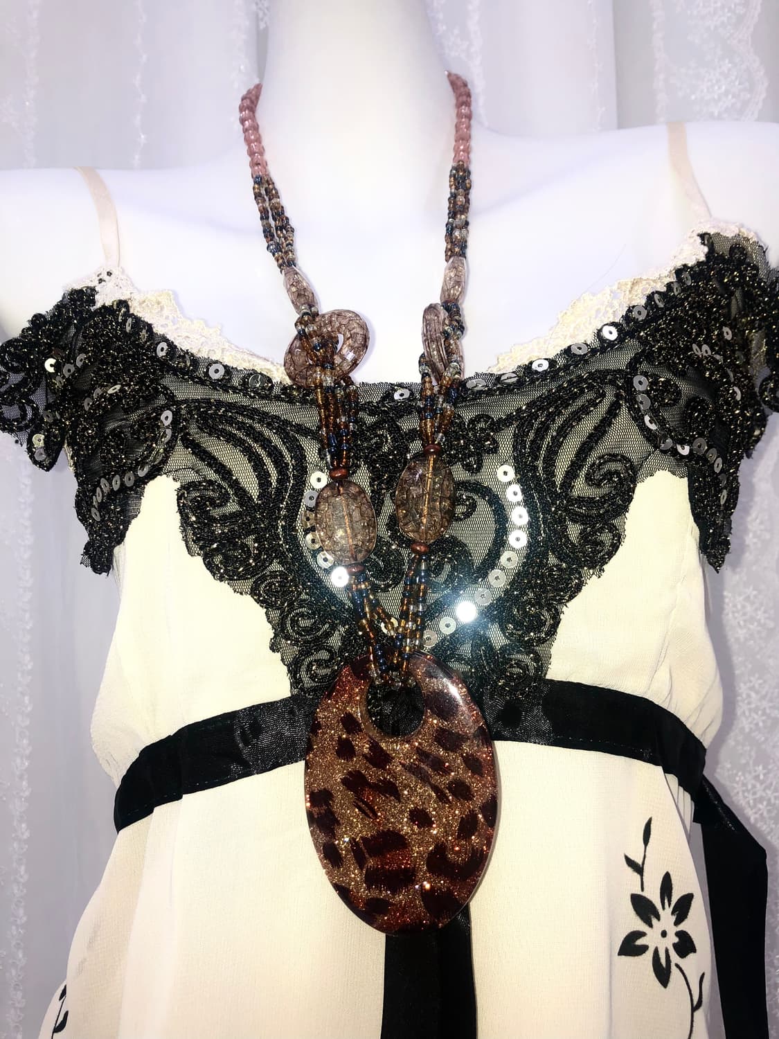 tiger skin necklace 상품이미지1