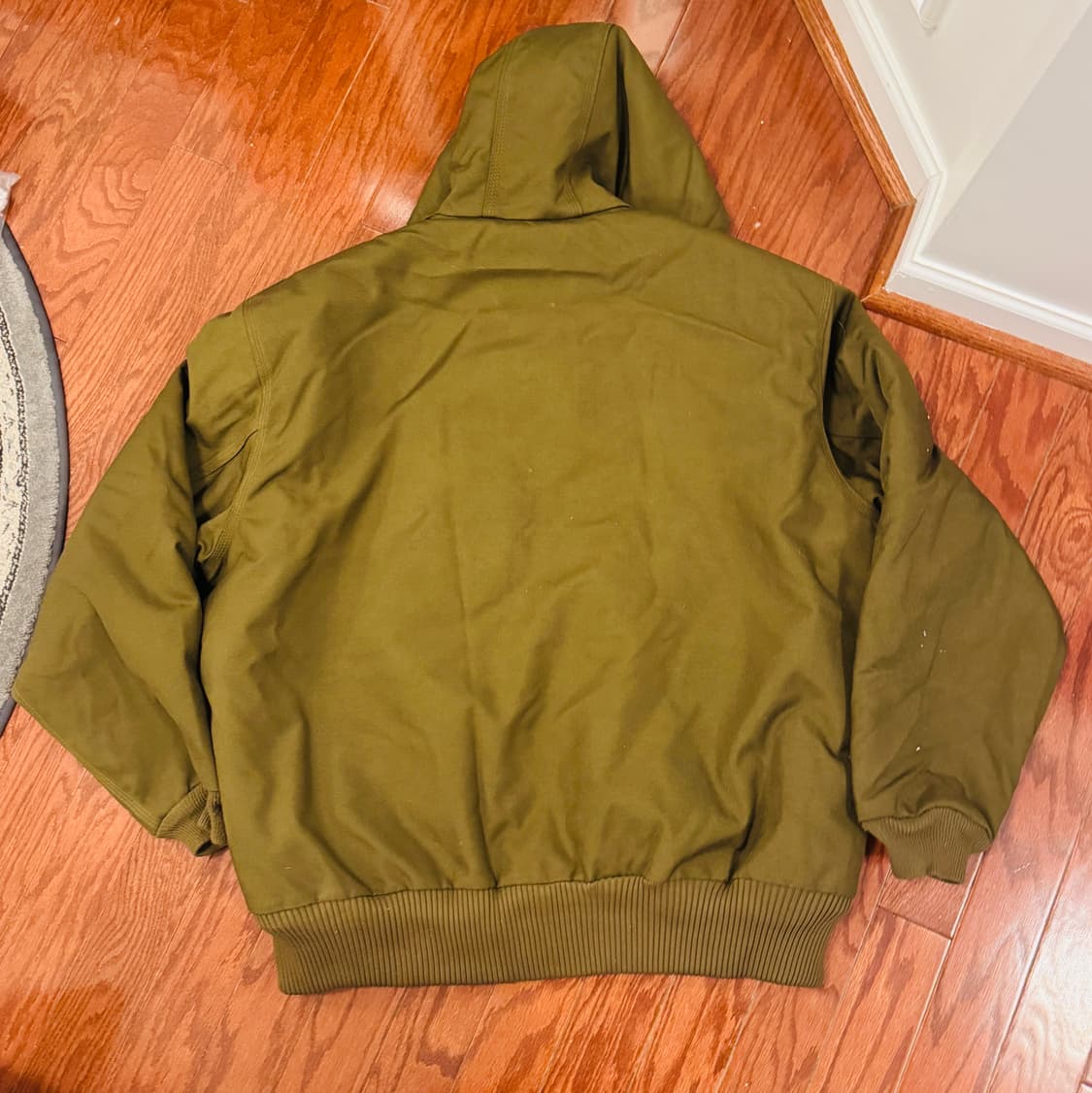 [빅세일] 칼하트 J133 BRK 액티브 자켓 올리브 XL 빈티지 워크자 상품이미지2