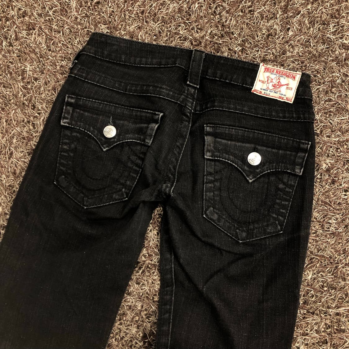 트루릴리전 Billy 빌리 블랙진 부츠컷 데님 팬츠 상품이미지3