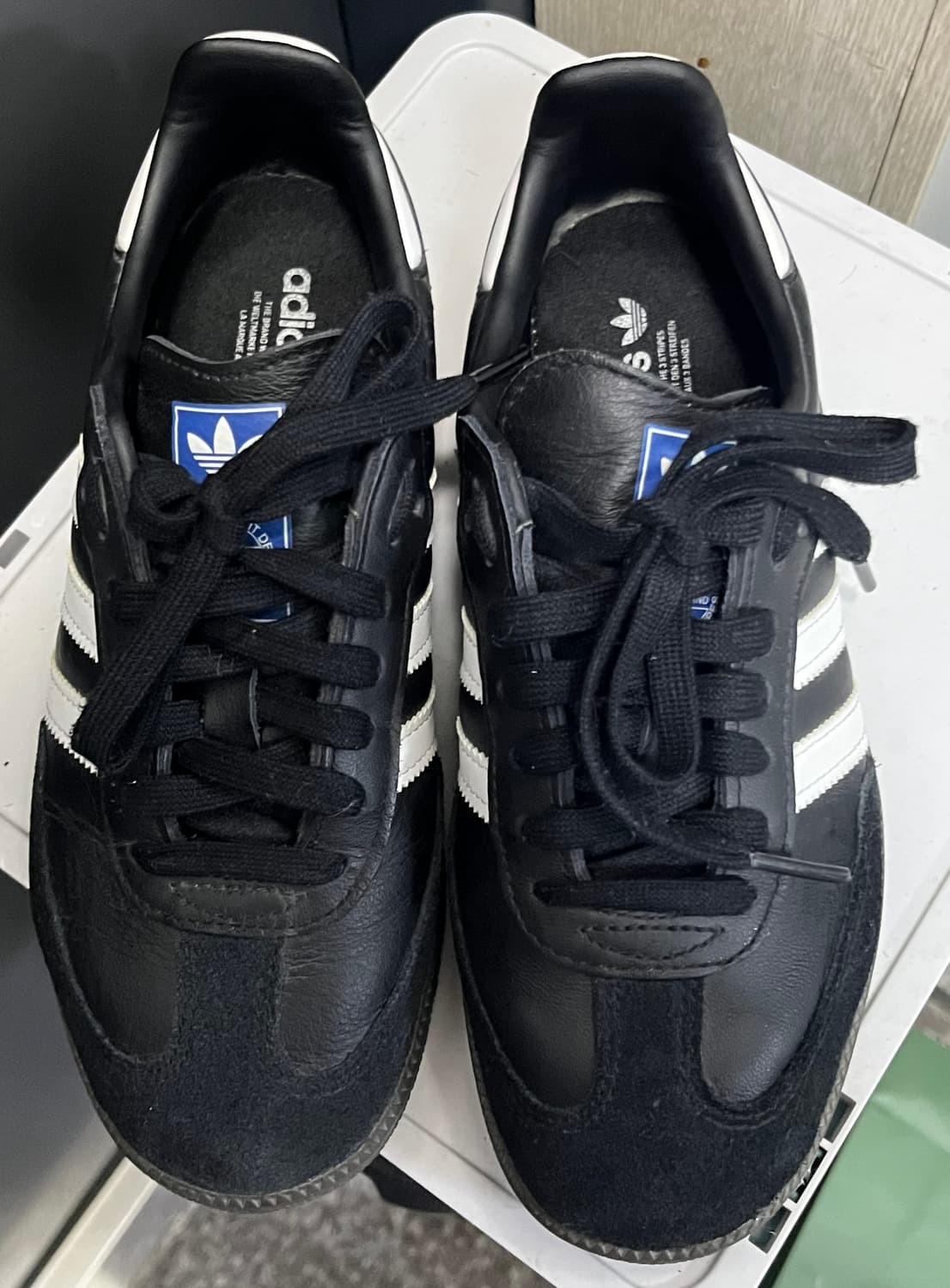 아디다스 OG 삼바 블랙 화이트 상품이미지1