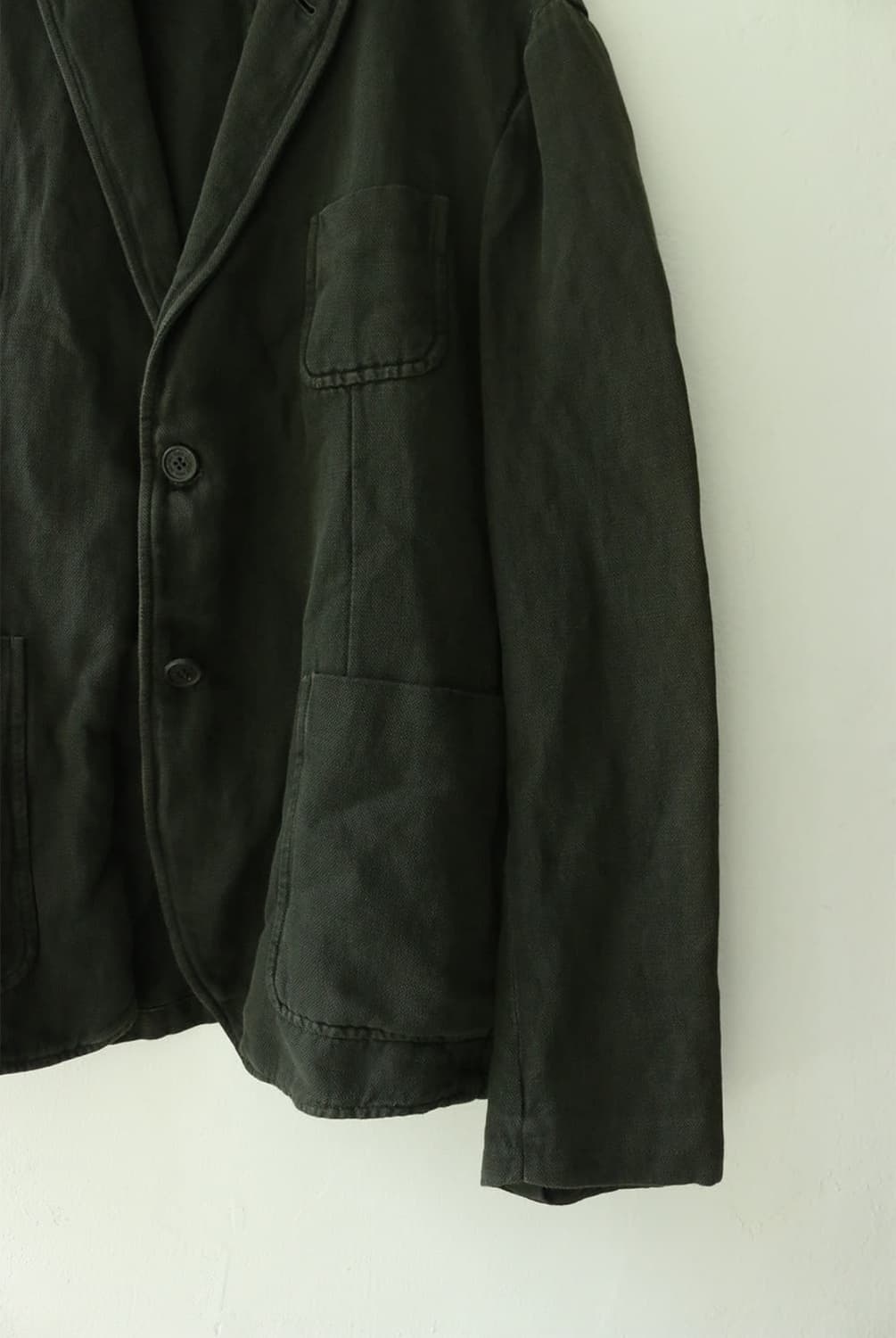 닐바렛 카키 블레이저 자켓 상품이미지5