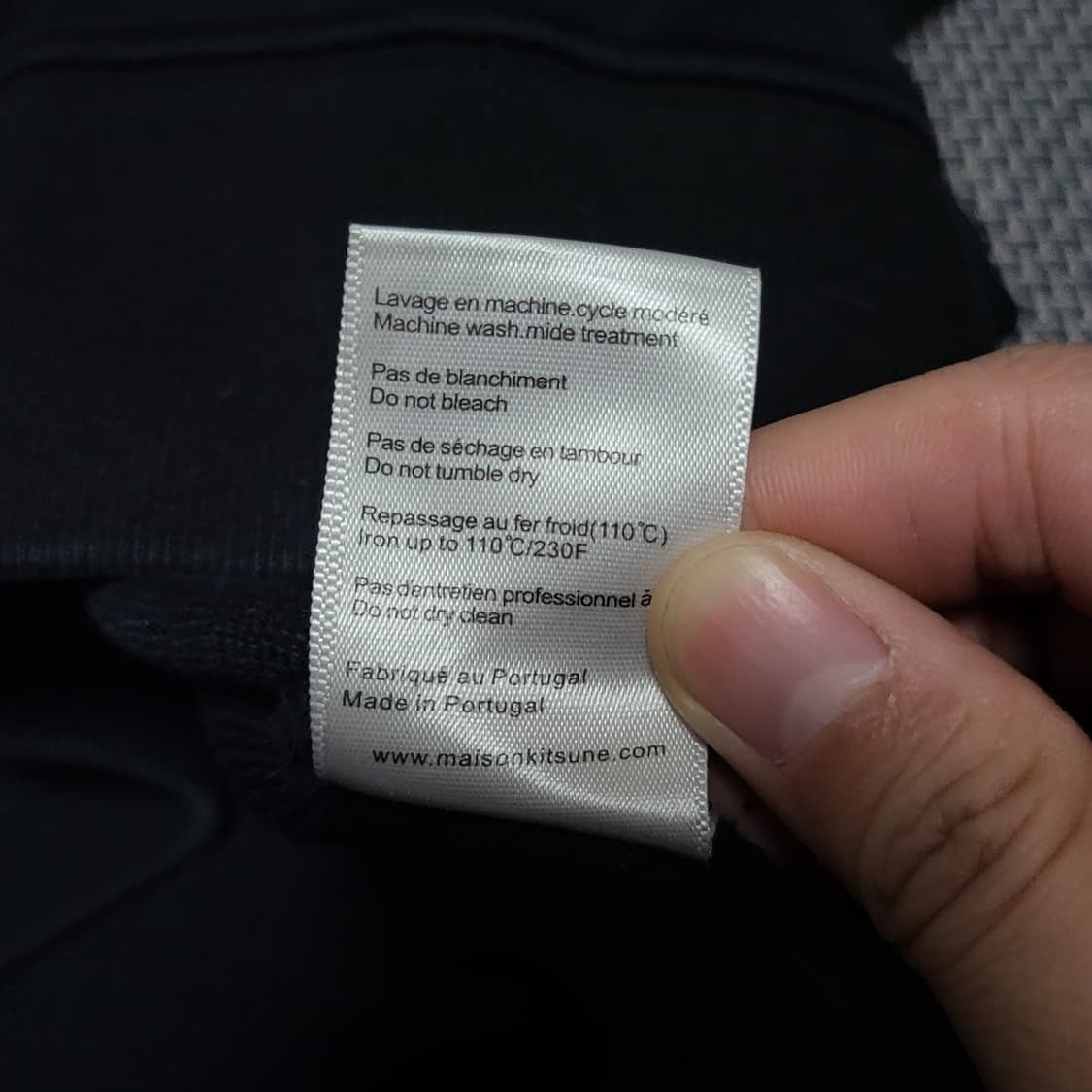 메종 키츠네 더블 폭스 헤드 패치 클래식 스웨터셔츠 맨투맨 (M) 상품이미지6