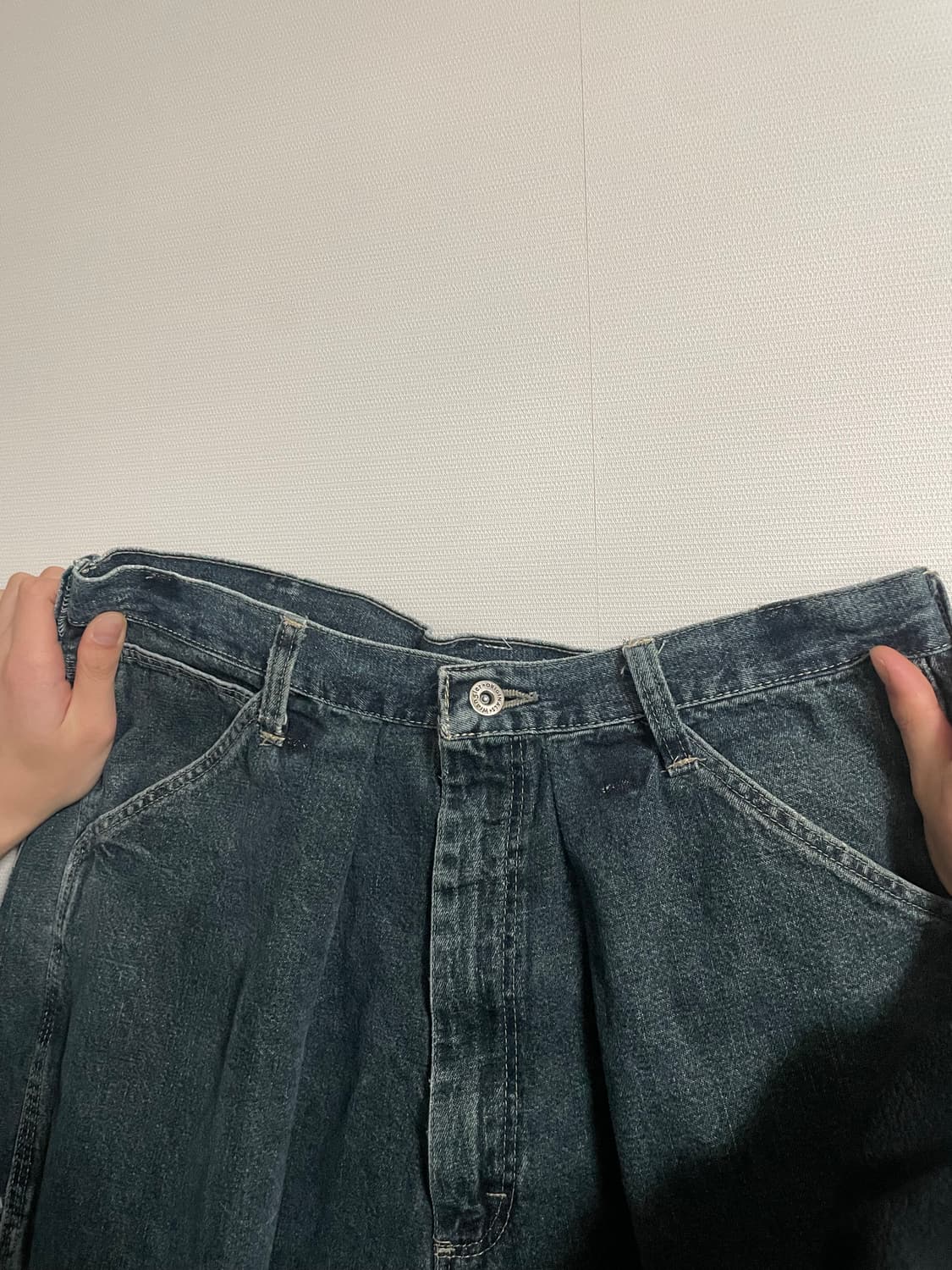 빈티지 워싱 데님 팬츠 상품이미지1