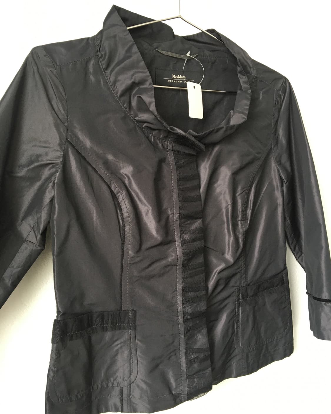 Max mara glossy high neck jacket 상품이미지3