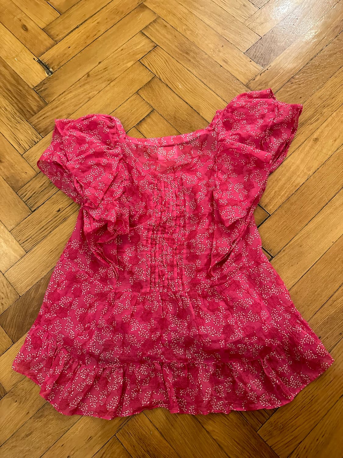 이자벨마랑 마드라나 핑크 블라우스 상품이미지5