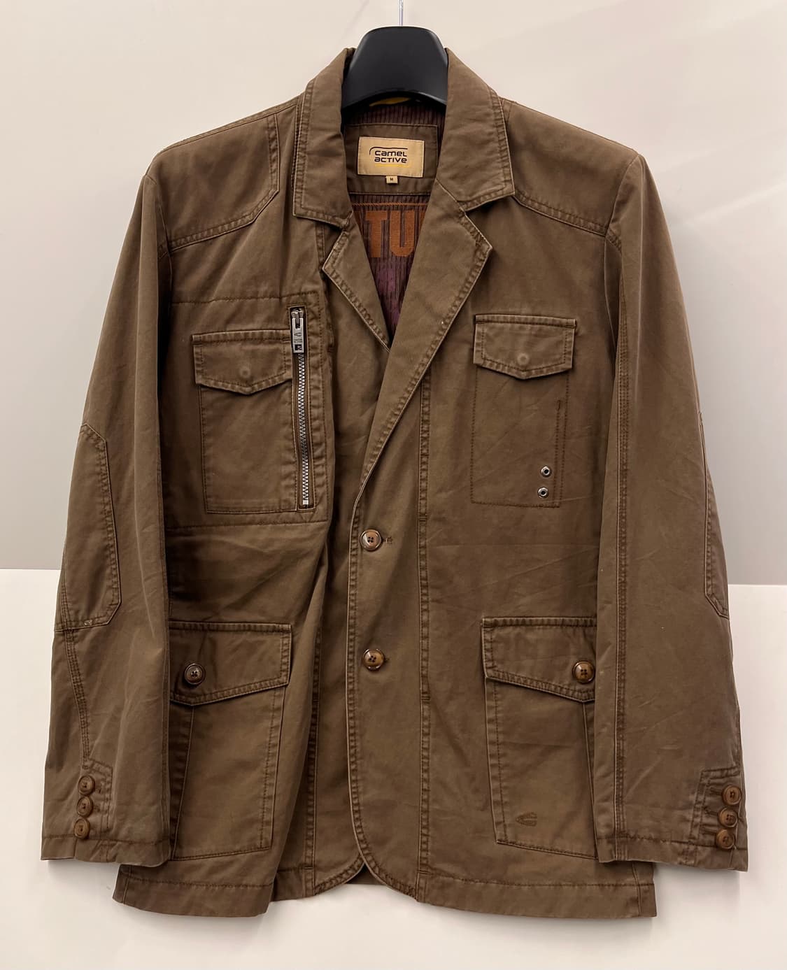 카멜 액티브 남성 워크 자켓 M 브라운 상품이미지1