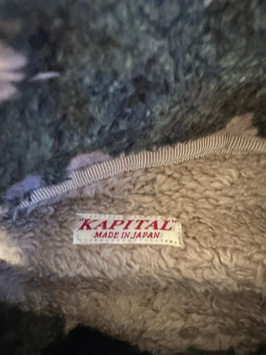 캐피탈 후리스 플리스 자켓 5번 새상품 상품이미지3