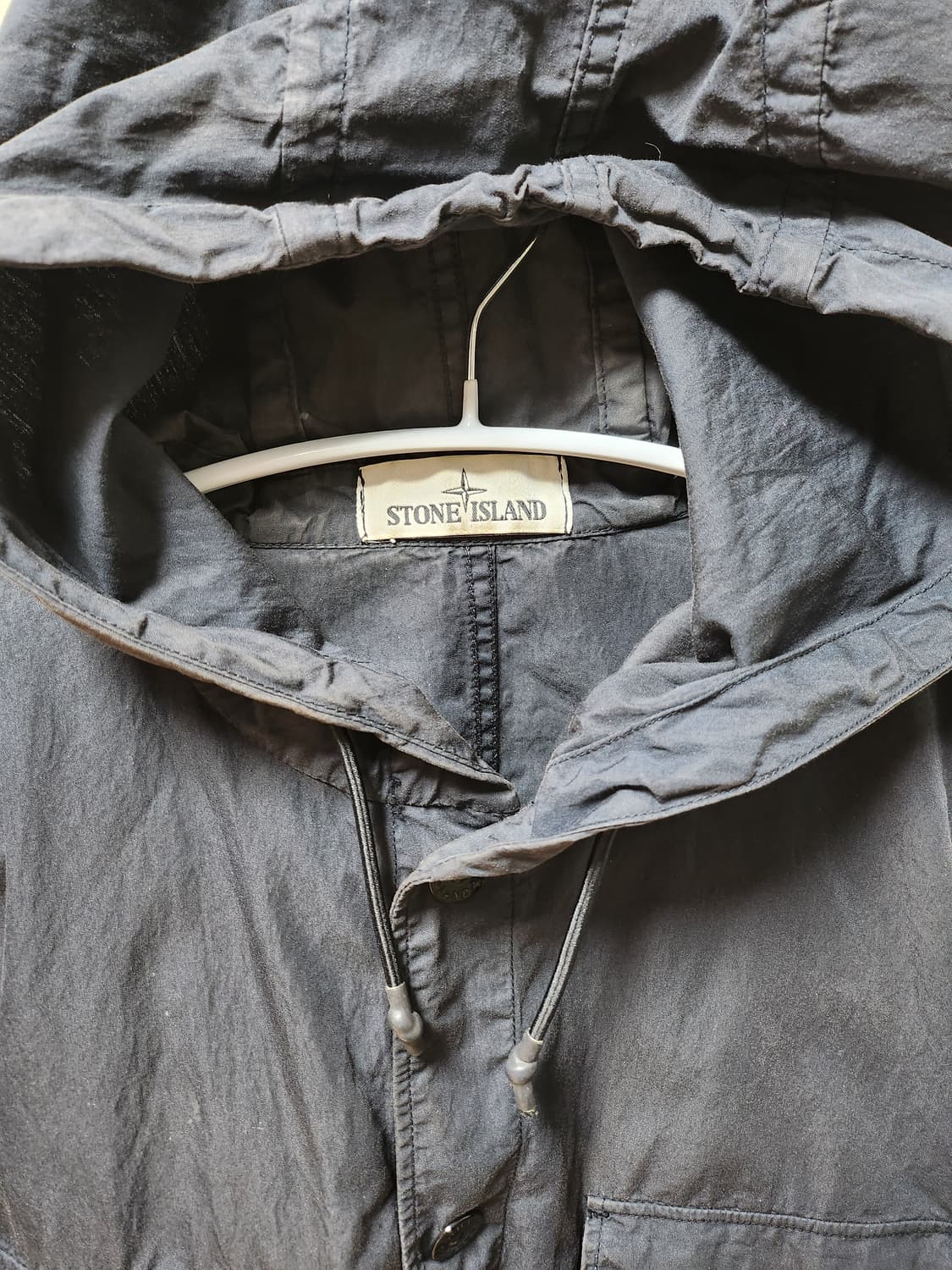 스톤아일랜드 포플린 후드 자켓 상품이미지2