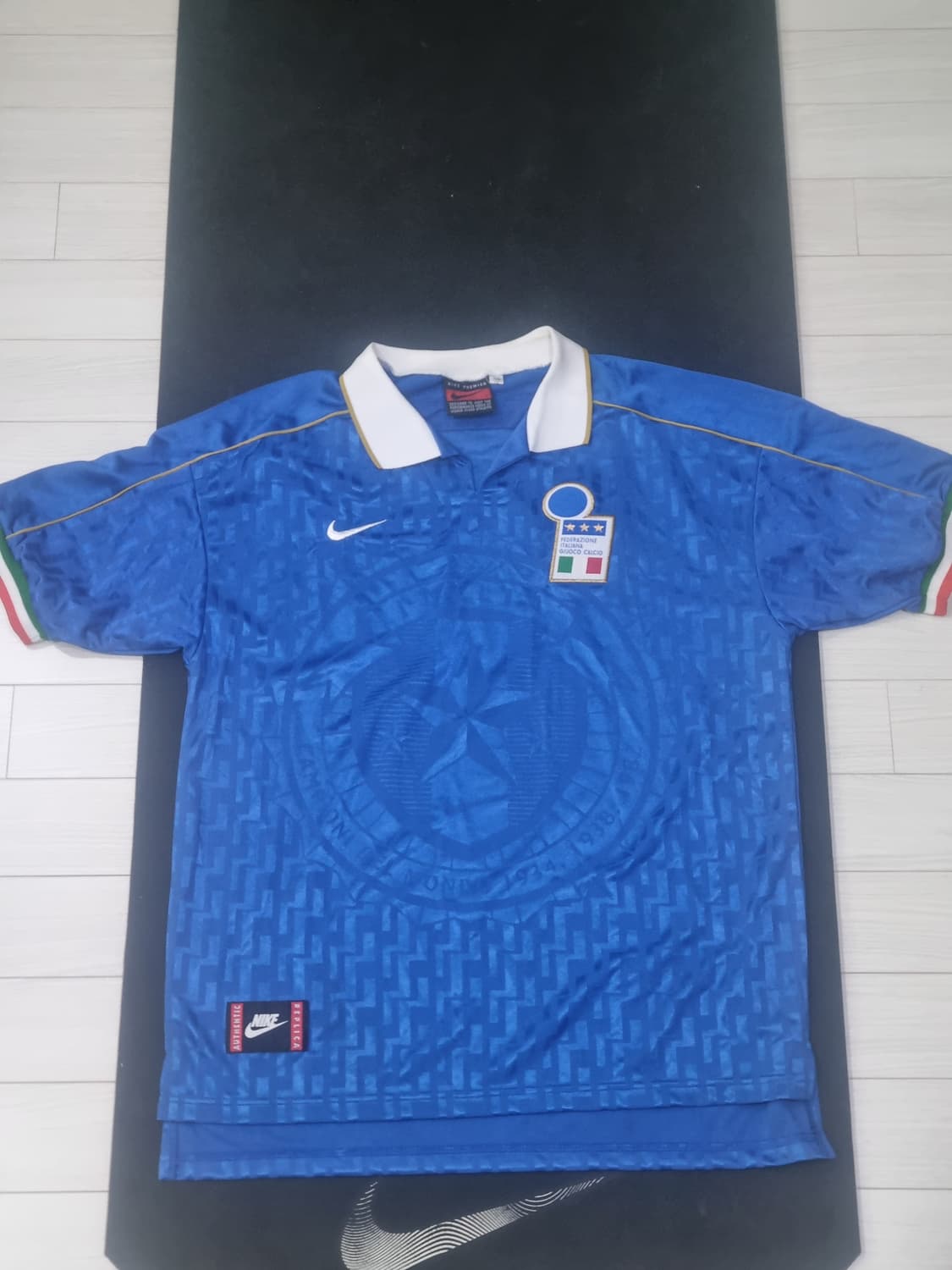 [희귀/정품] 96-98 이탈리아 국대 홈 레플리카 (나이키 빈티지/L) 상품이미지1