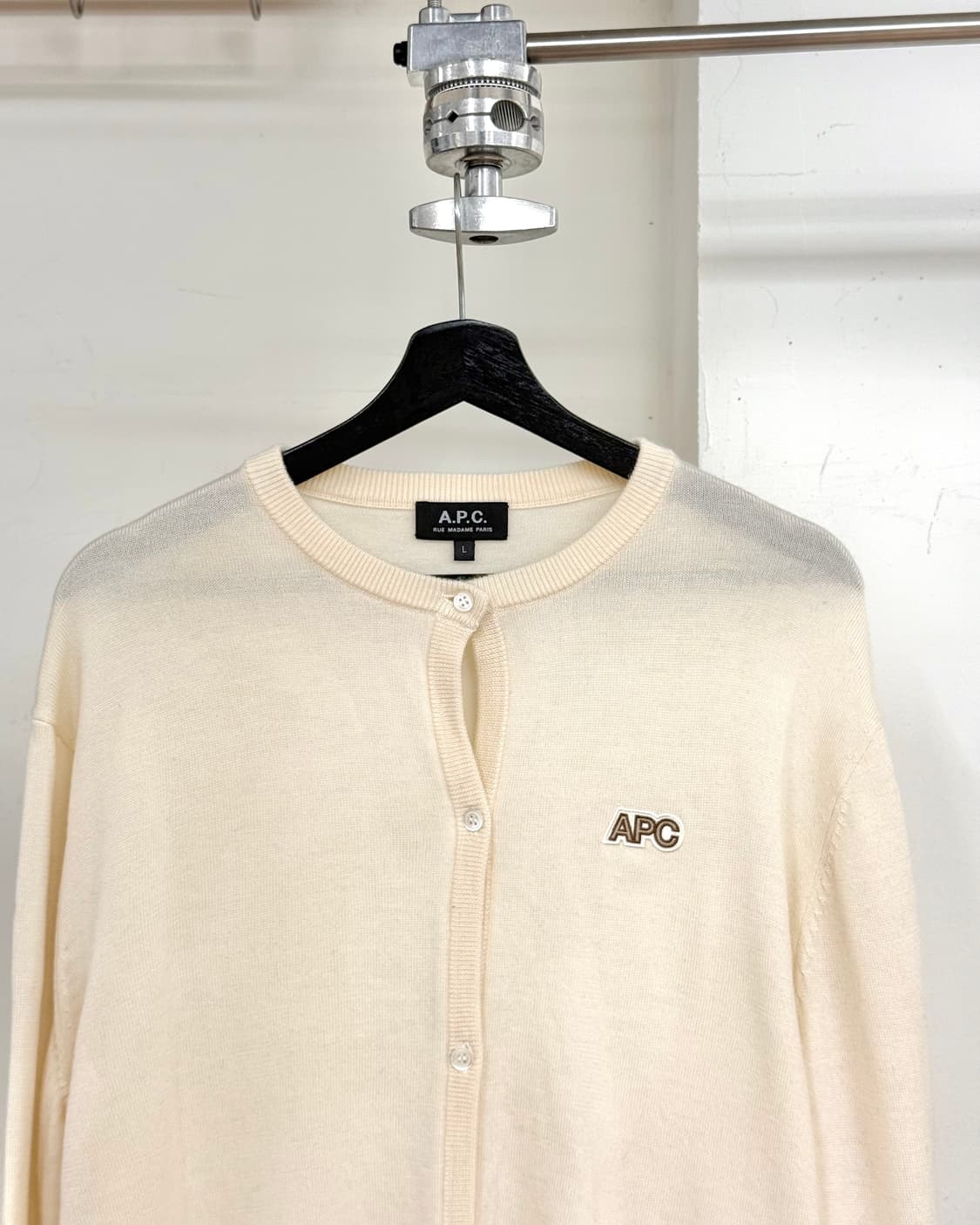 아페쎄 크림 밀라노 가디건 상품이미지2