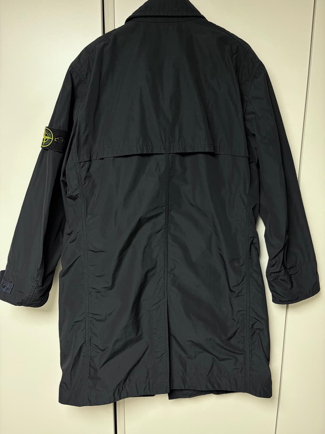 [A급] 스톤아일랜드 마이크로랩스 트렌치코트 다크네이비 상품이미지4