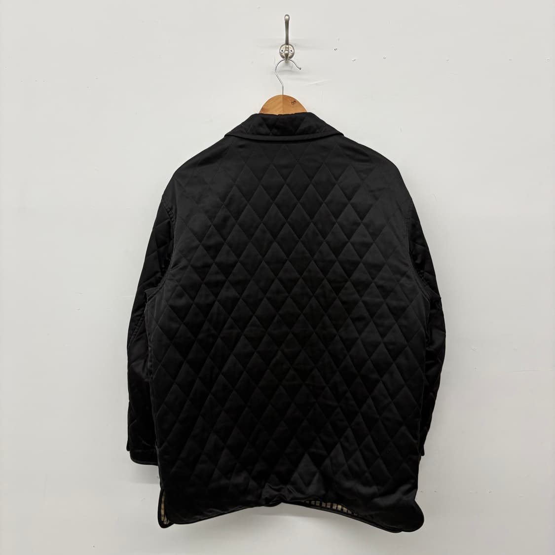 닥스 블랙 퀼팅 자켓 여/L 상품이미지4