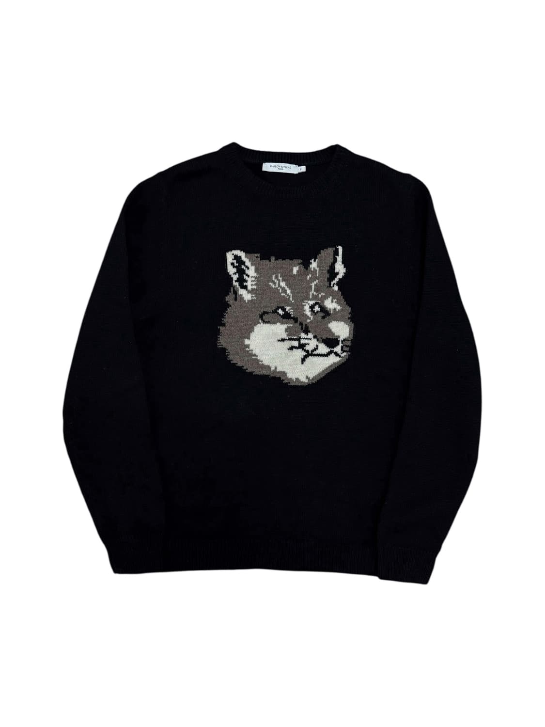 Maison kitsune 메종키츠네 폭스헤드 니트 상품이미지1
