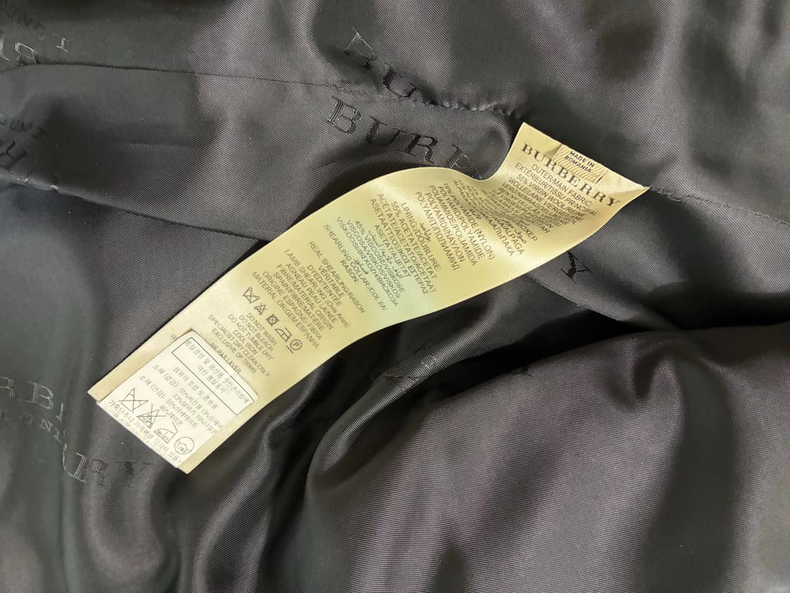 버버리 트위드 코트 상품이미지4