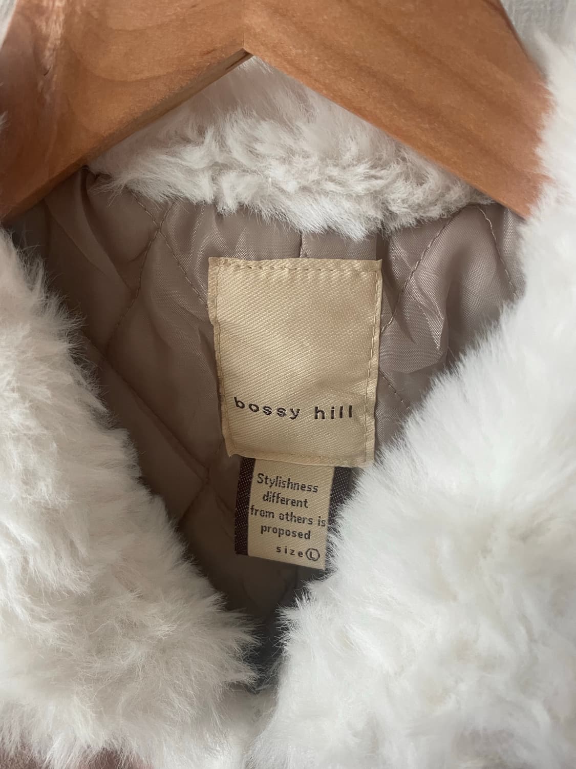 모리걸 빈티지 베이지 무스탕 자켓 🤎🤍 상품이미지2