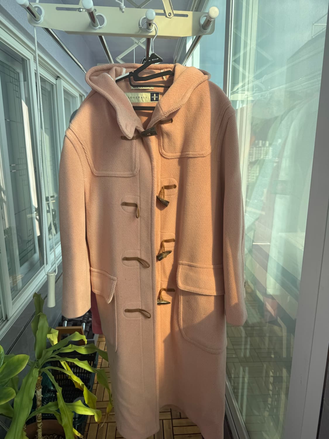 글러버올 베이비핑크 떡볶이 코트 상품이미지1