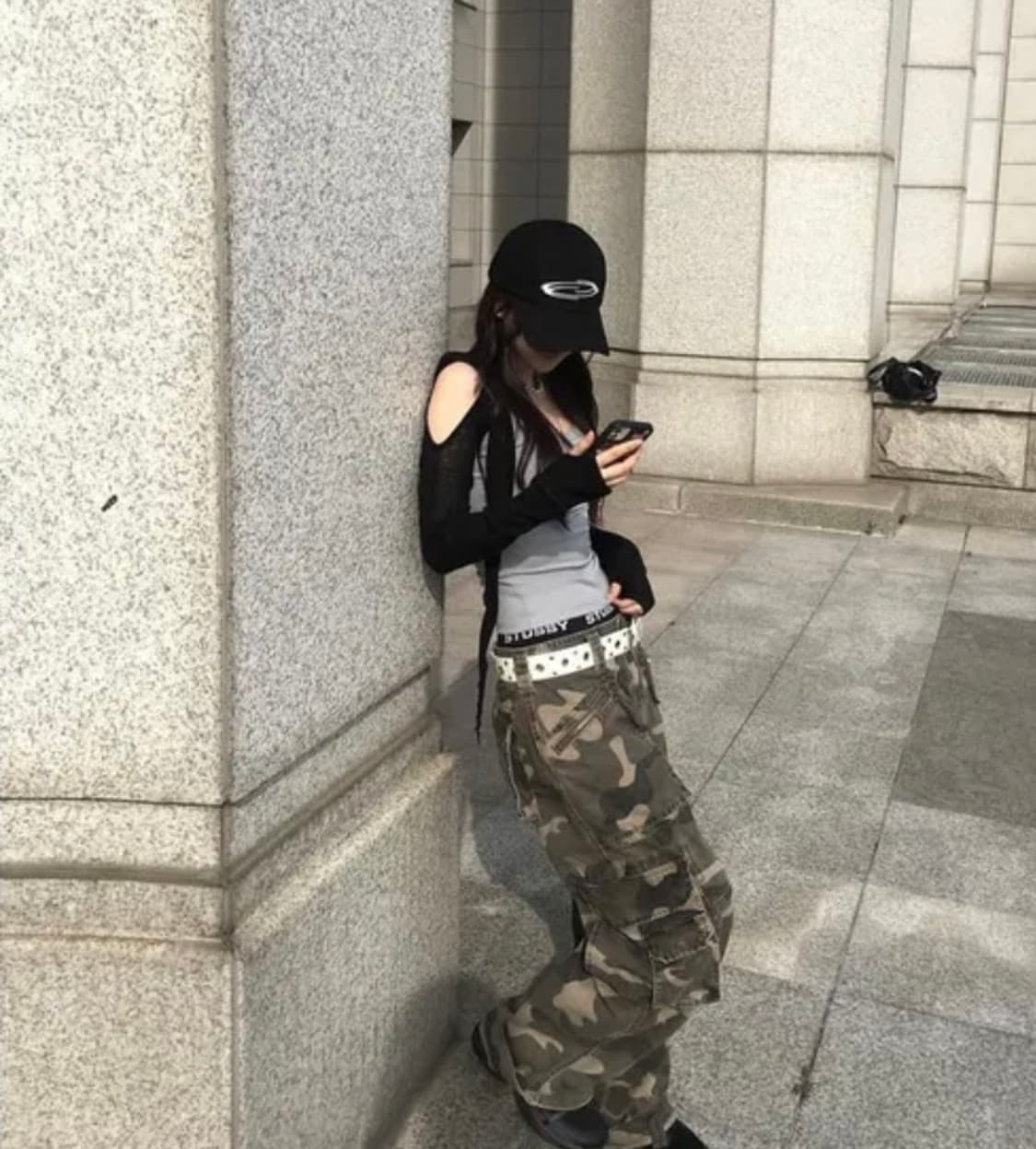 카모 밀리터리 카고팬츠 상품이미지1