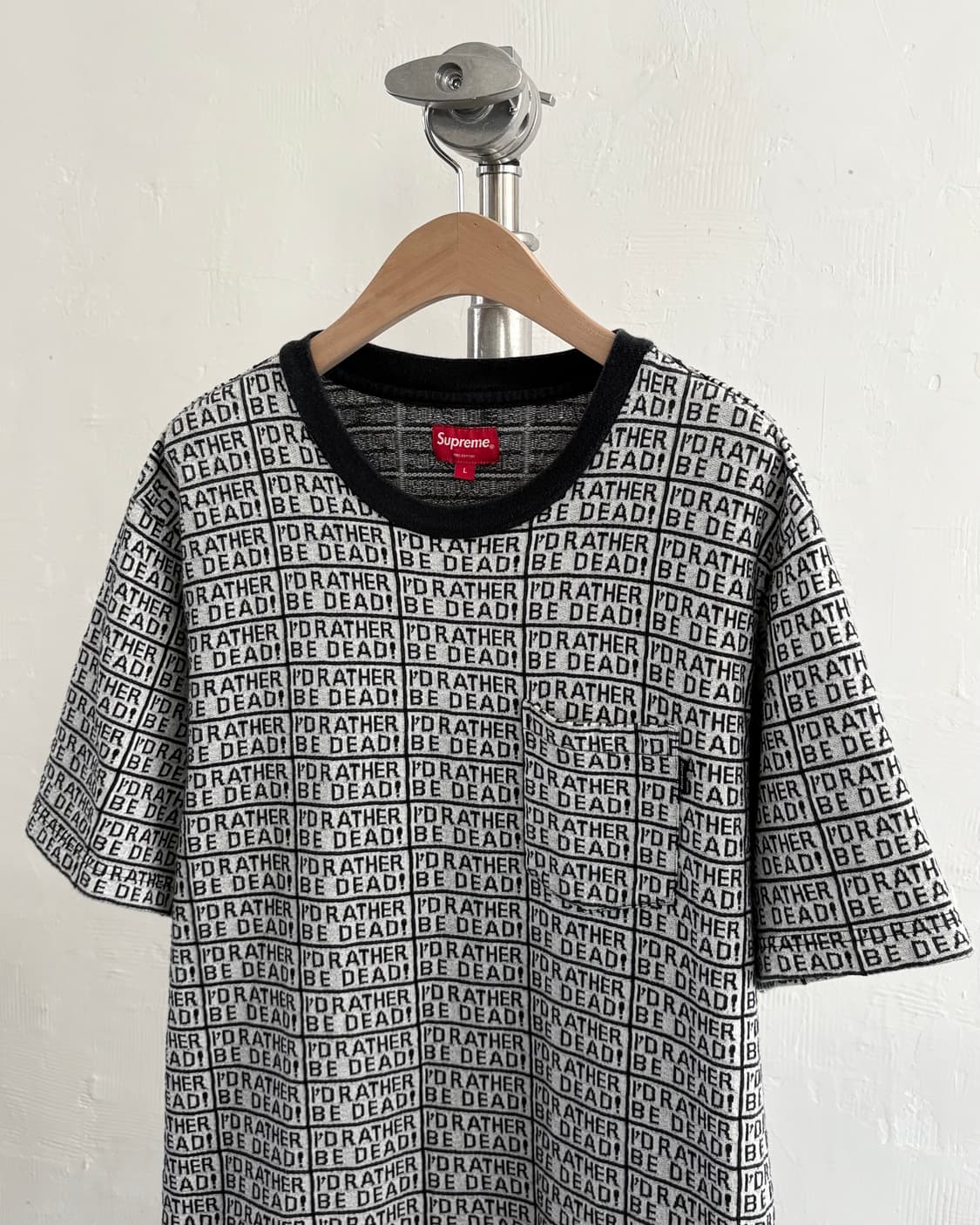 Supreme 슈프림 자카드 포켓 반팔 티셔츠 상품이미지2