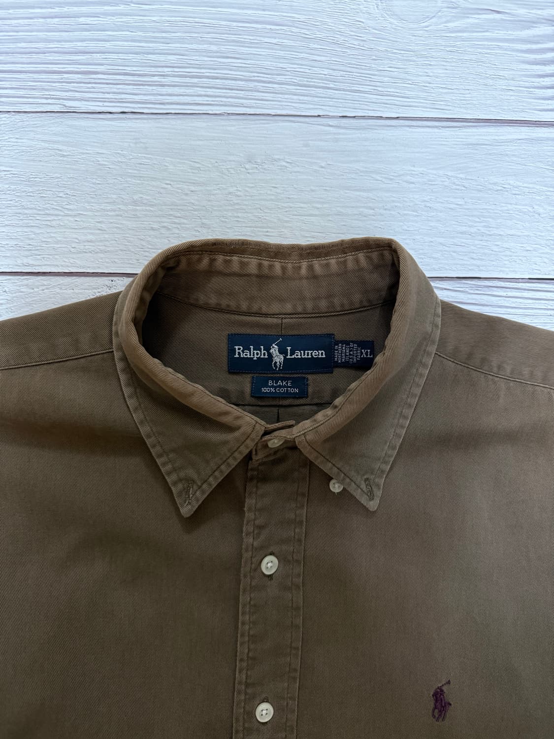 폴로 브라운 셔츠 상품이미지2