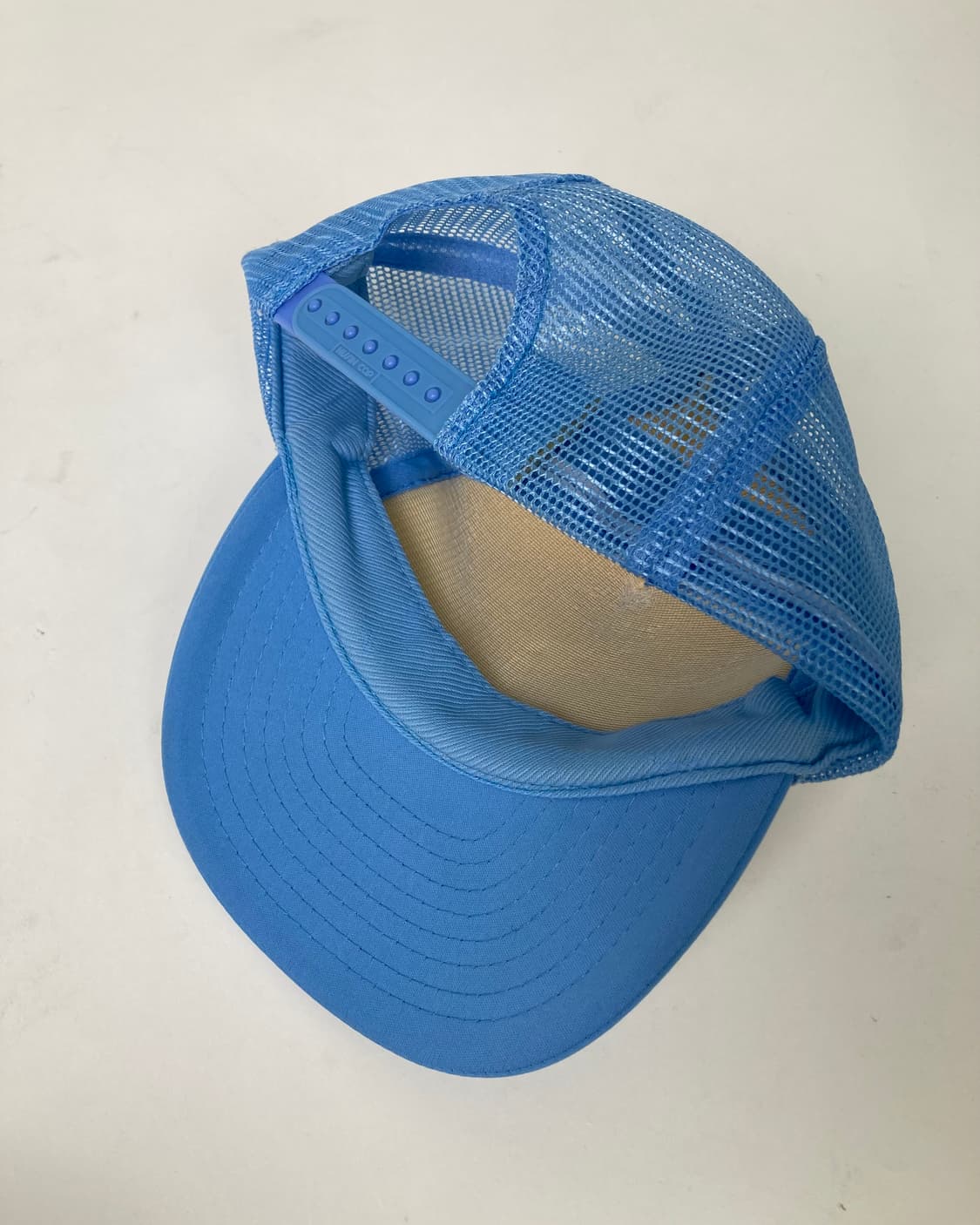 90s Trucker Hat (white/steel blue) 상품이미지5