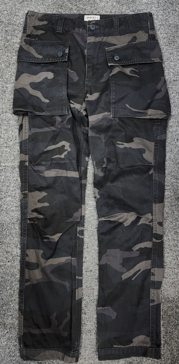 아비렉스 카모플라쥬 몽키 카고 팬츠 M 상품이미지2