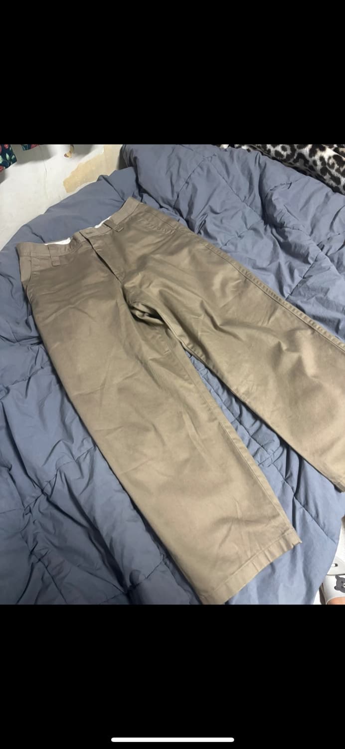 유니클로 와이드핏 치노팬츠 85 상품이미지2