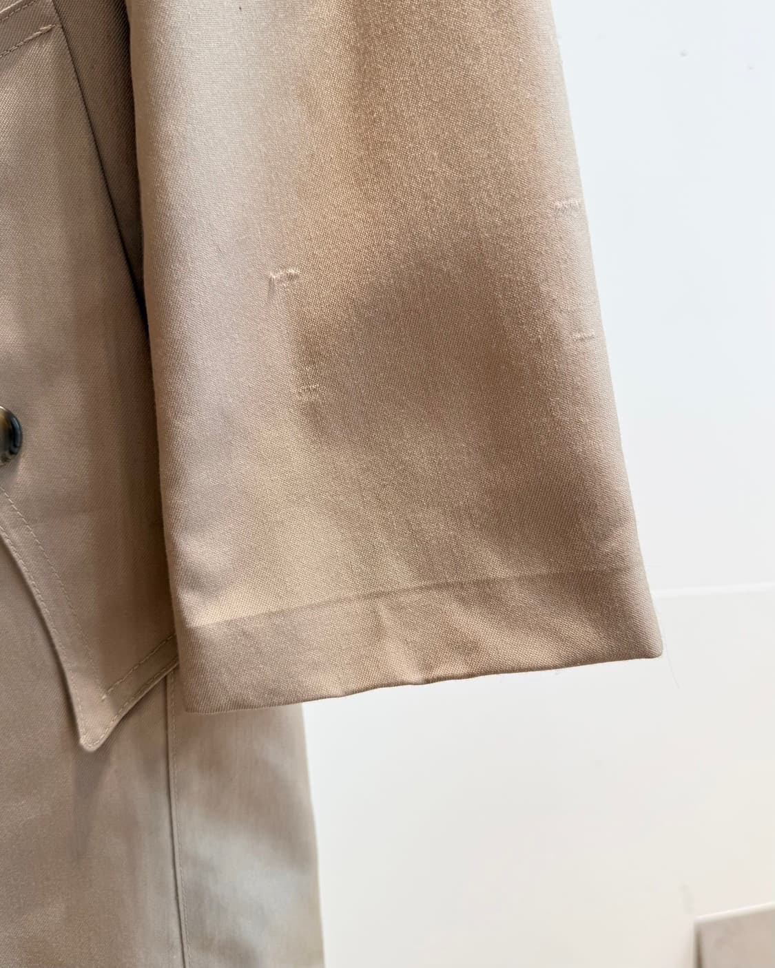 크리스찬 디올 몬슈어 베이지 더블 브레스티드 트렌치 코트  상품이미지7