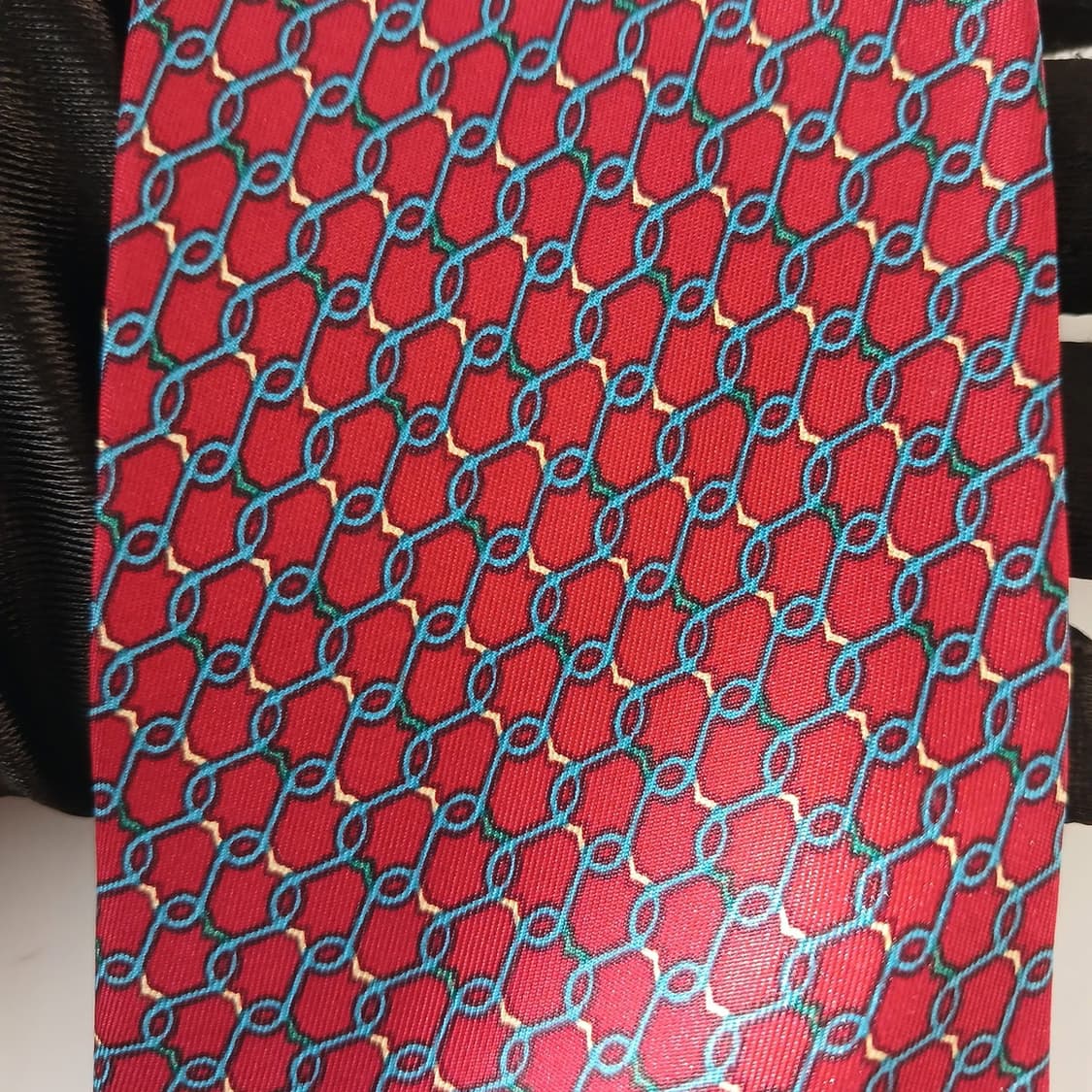 니나리치 실크 마이크로 패턴 넥타이 8.6cm A+~A등급 A19169
 상품이미지6