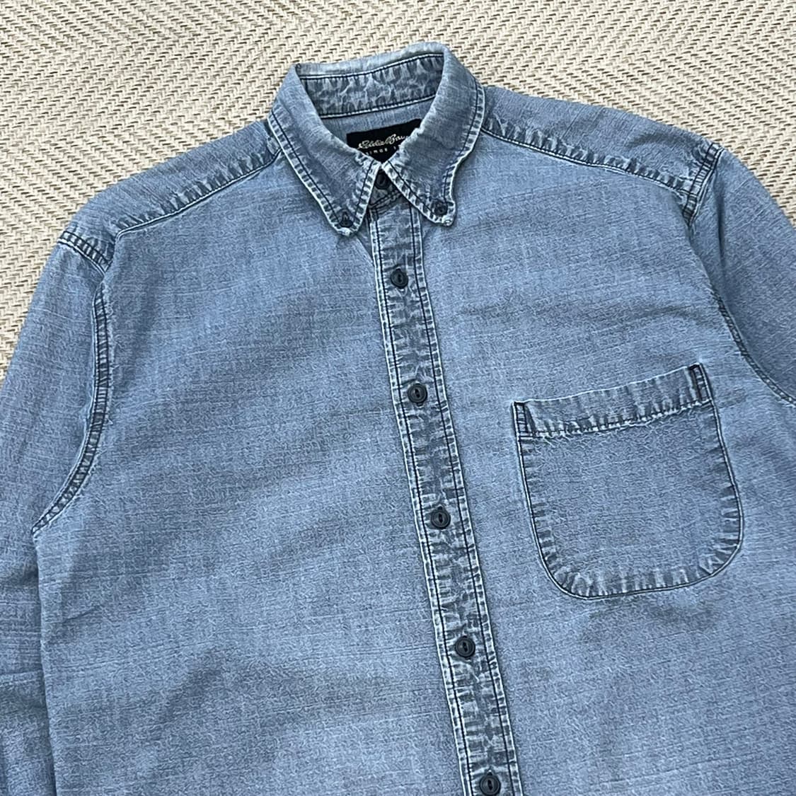 에디바우어 워크 데님셔츠 r3404 상품이미지3