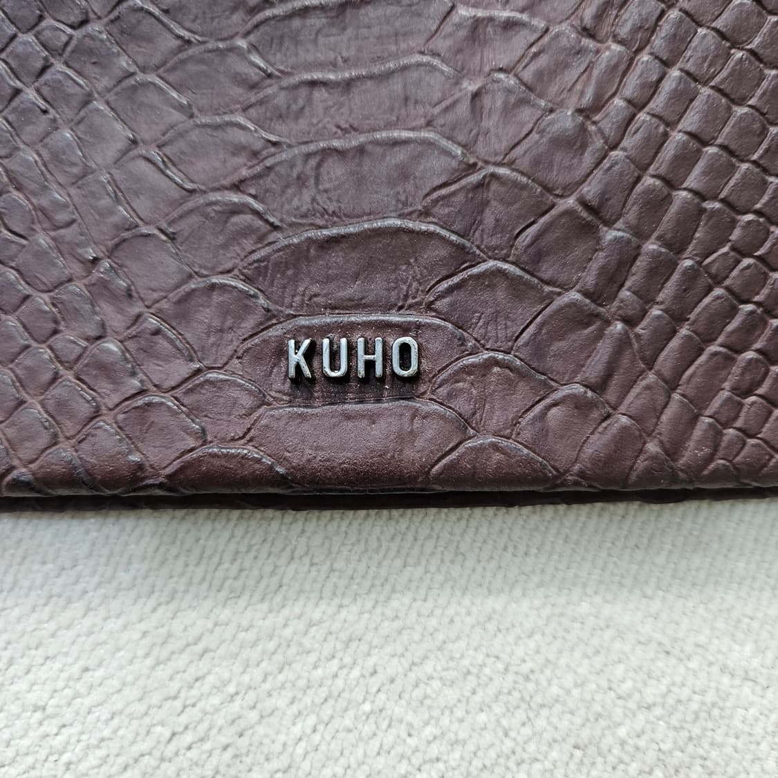 F 구호 파이톤 클러치백 0409Y 상품이미지5