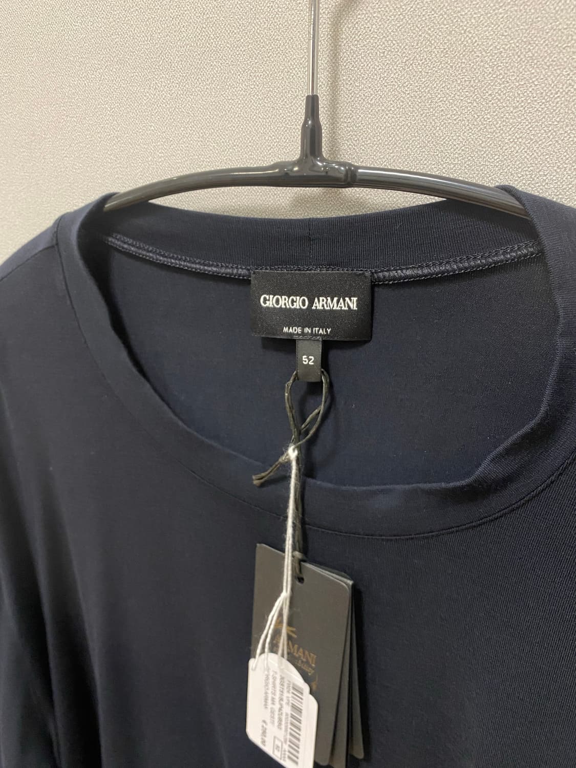 조르지오아르마니 icon 비스코스레이온 긴팔 티셔츠 상품이미지3