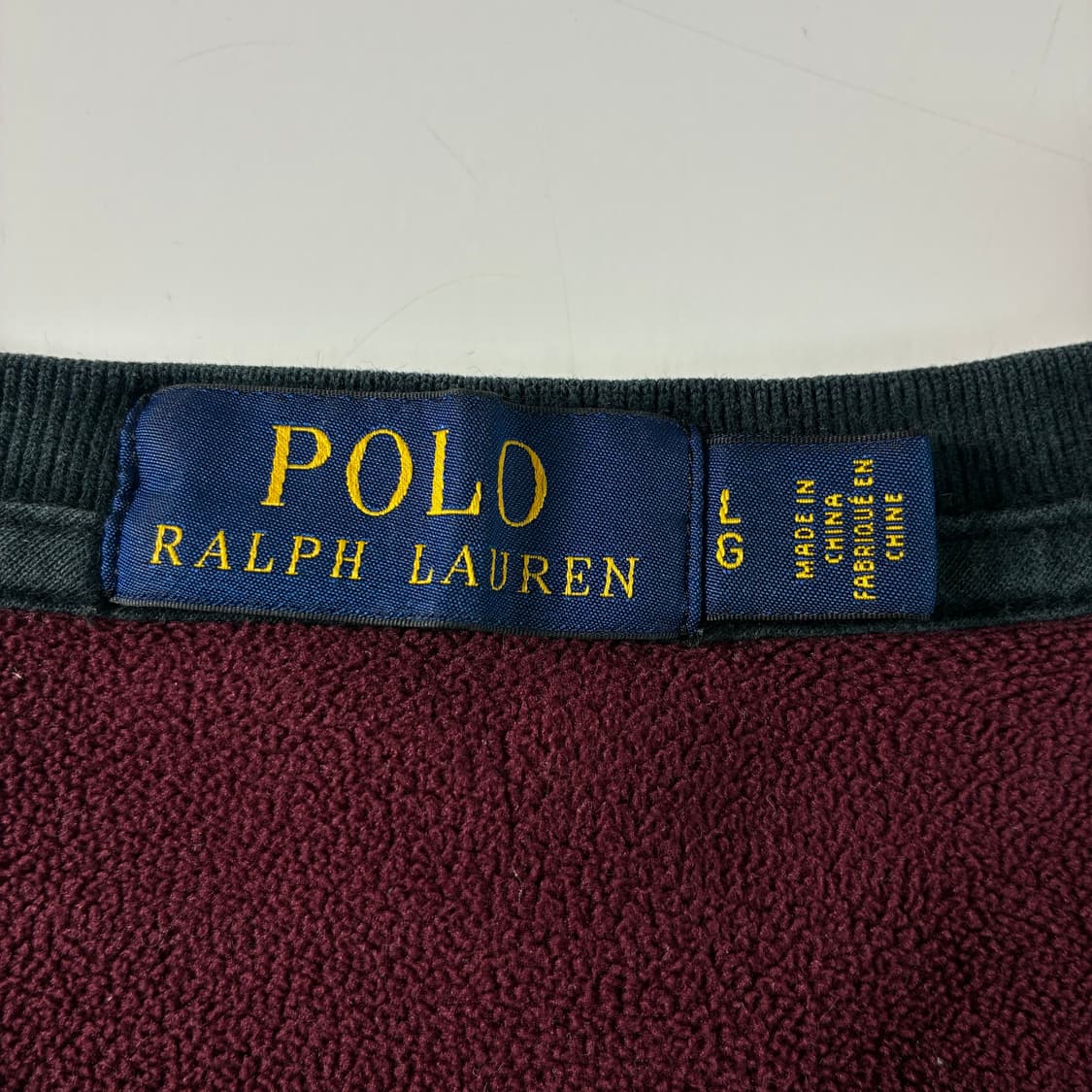 Polo  폴로 랄프로렌 자수 코튼 블랙 맨투맨  상품이미지5