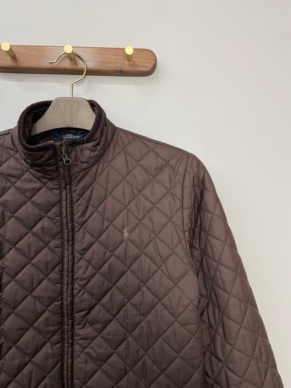 폴로 랄프로렌 브라운 퀄팅 자켓 H1354 상품이미지3