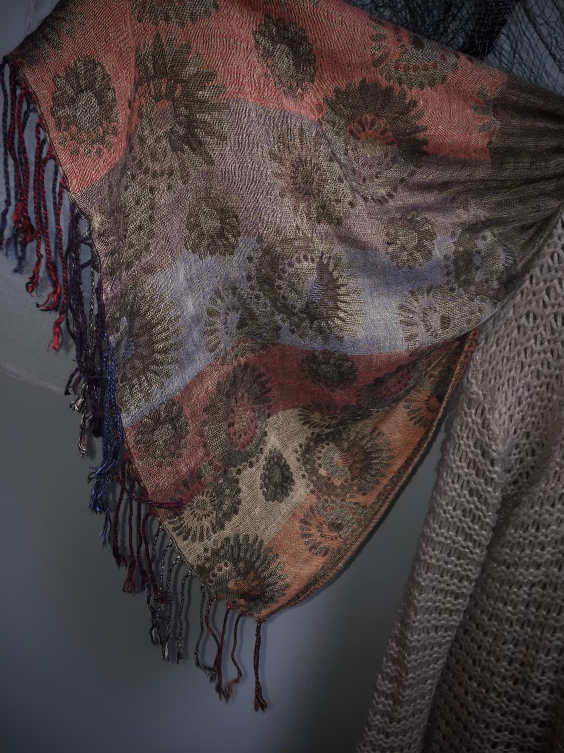 (1+1) indian hippie grunge detail scarf  상품이미지7