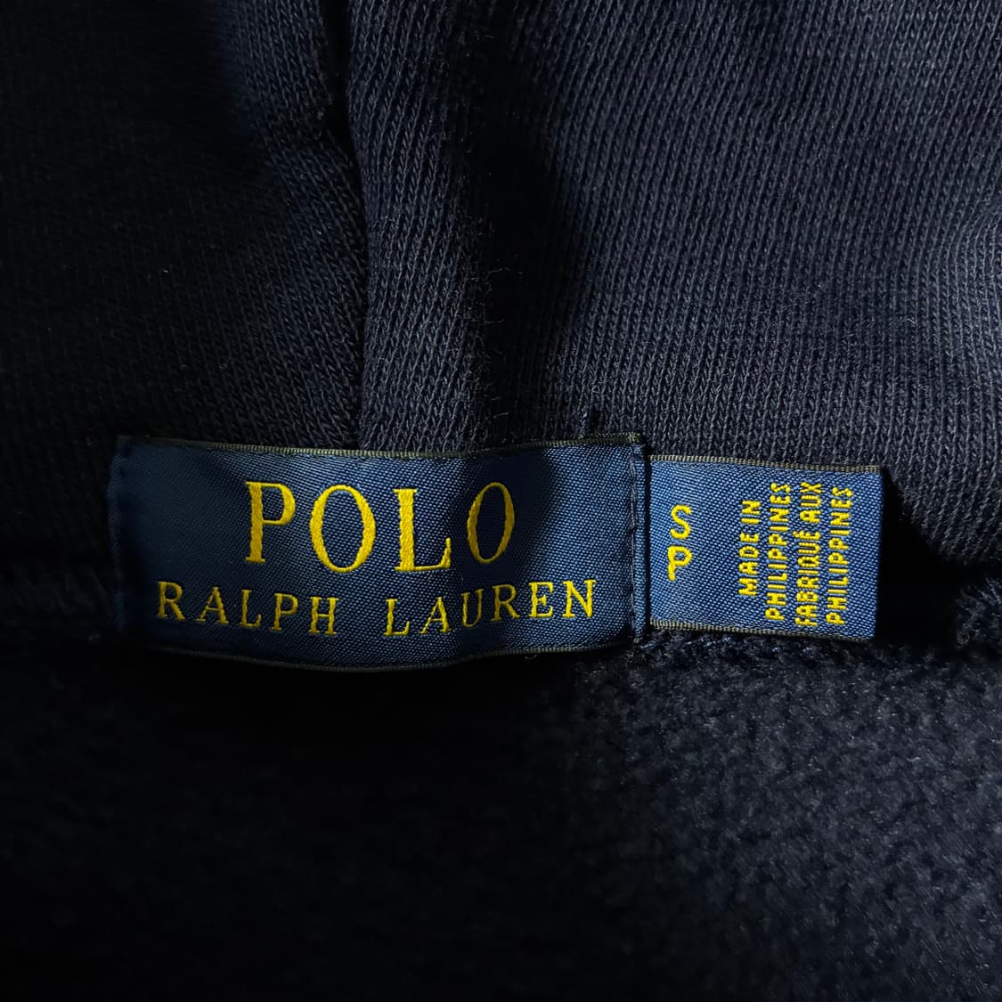 Polo  폴로 랄프로렌 코튼 스펠아웃 네이비 후드티  상품이미지4
