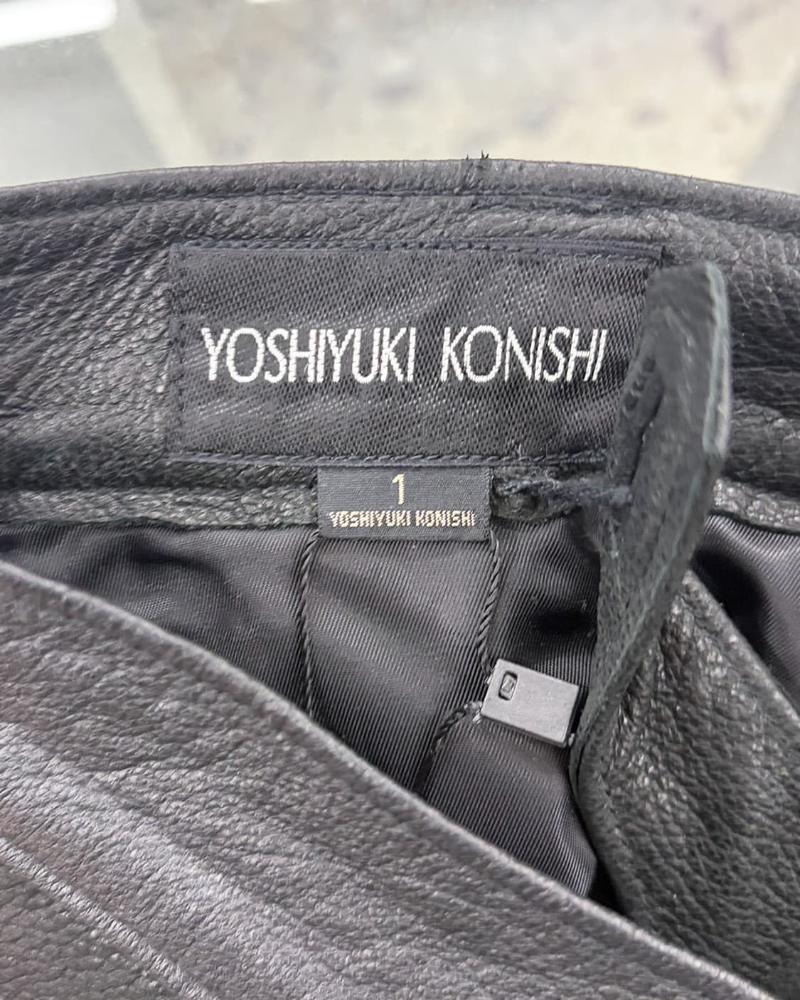 요시유키 코니시 고트스킨 레 팬츠 상품이미지8