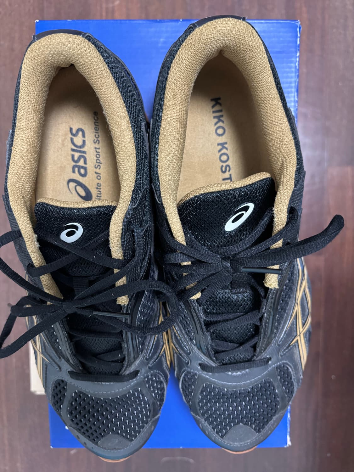 아식스 x 키코 젤 퀀텀 지엔치아 블랙/브라운 280 상품이미지4