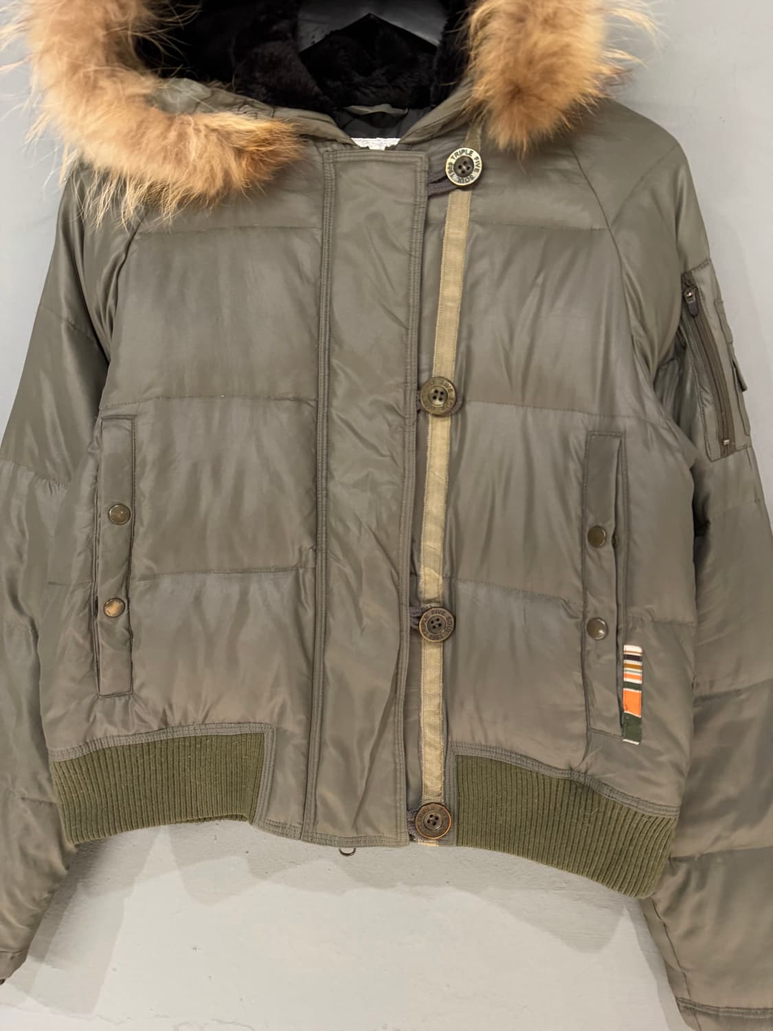 hood fur trimming n2b padding 상품이미지6