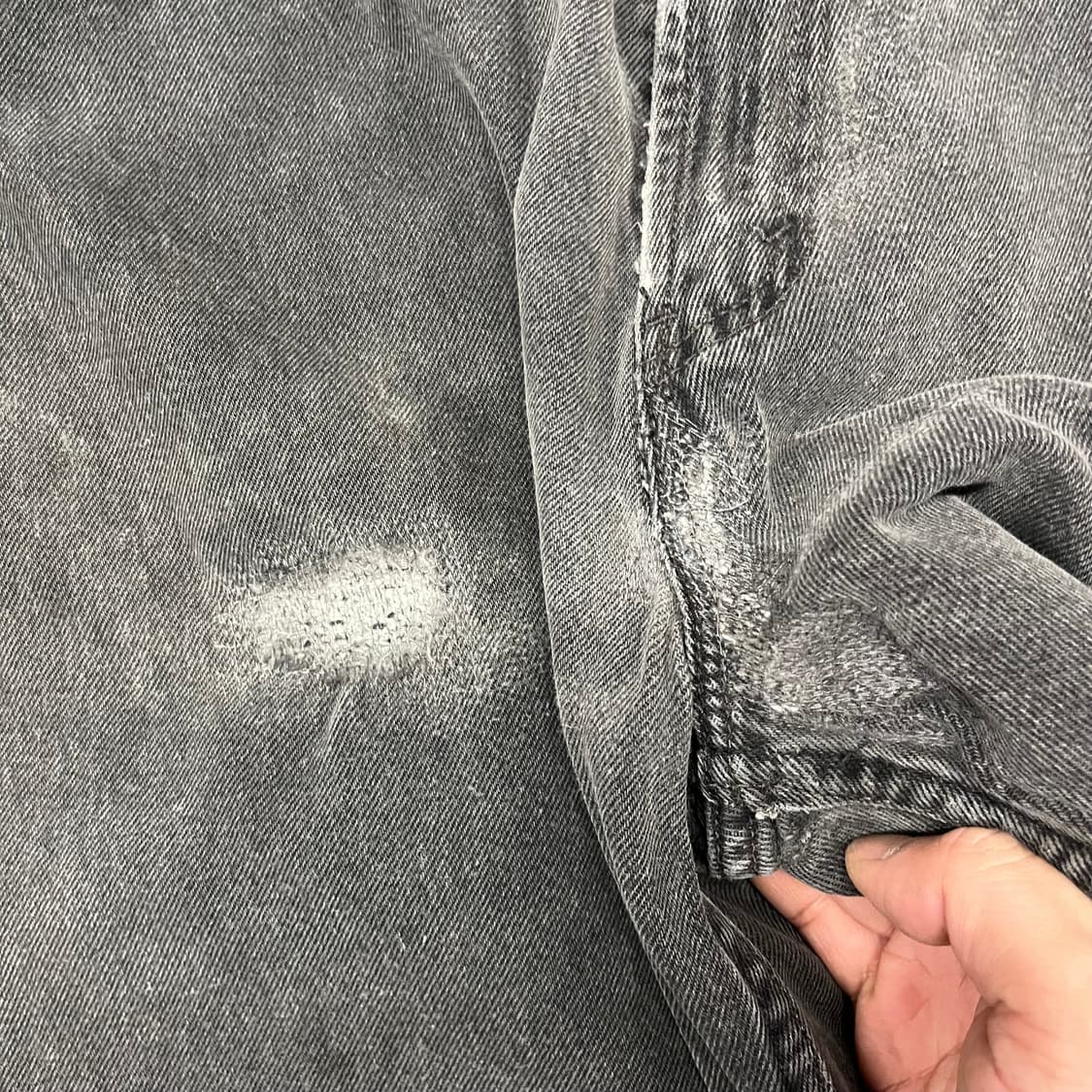 00s 리바이스560 블랙진 (32“) 상품이미지4