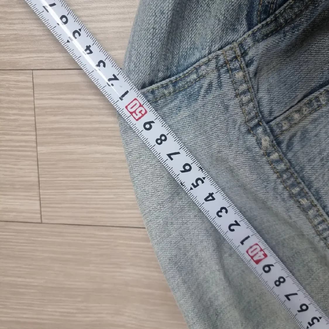 리바이스 칸예 파블로 빈티지 데님 자켓 청자켓(xl) 상품이미지9