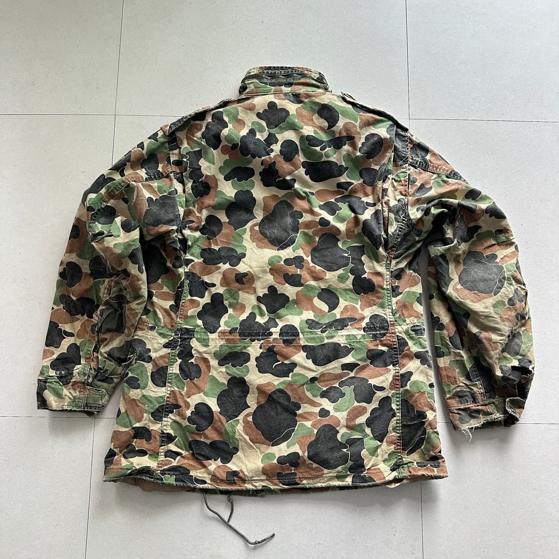 70s SO-SEW 제작 덕카모 프로그스킨 패턴 M65 필드자켓 상품이미지7
