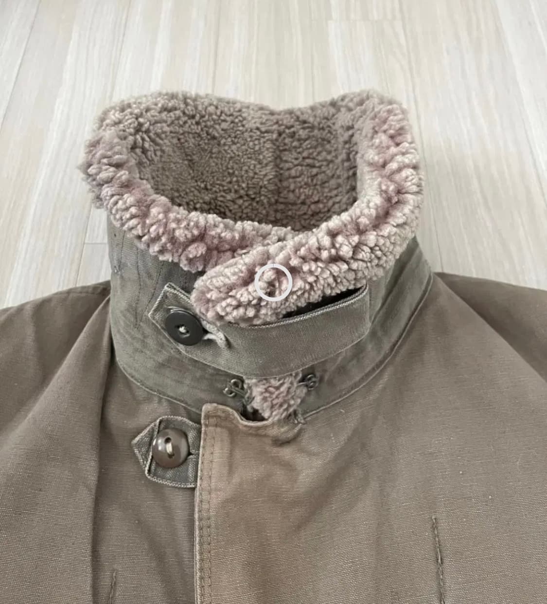 40년대 스웨덴 M1909 파카 상품이미지6