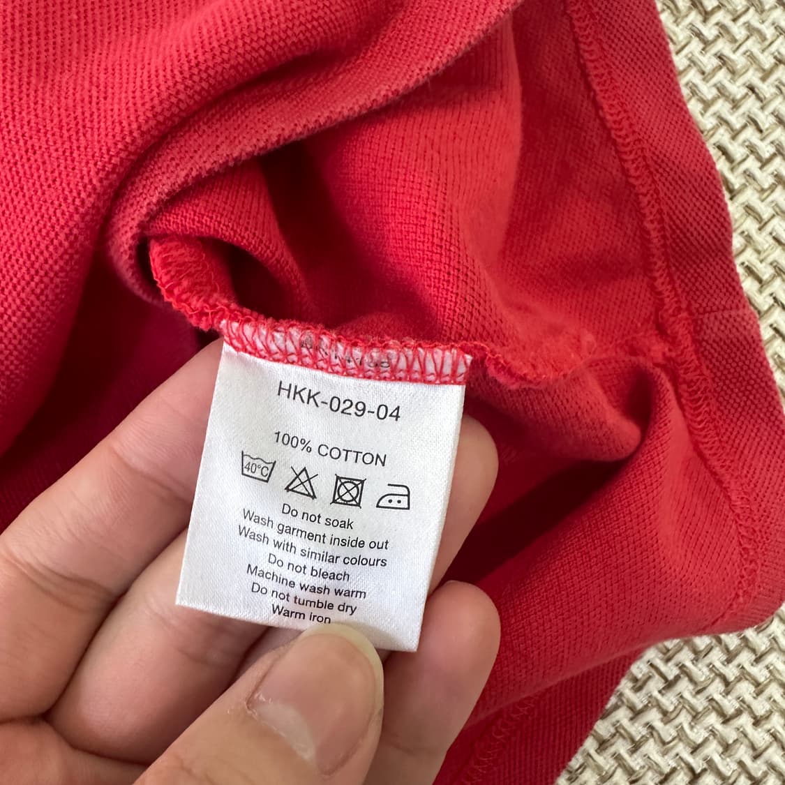 S 카라 체크 반팔 카라 티셔츠 0327D 상품이미지3