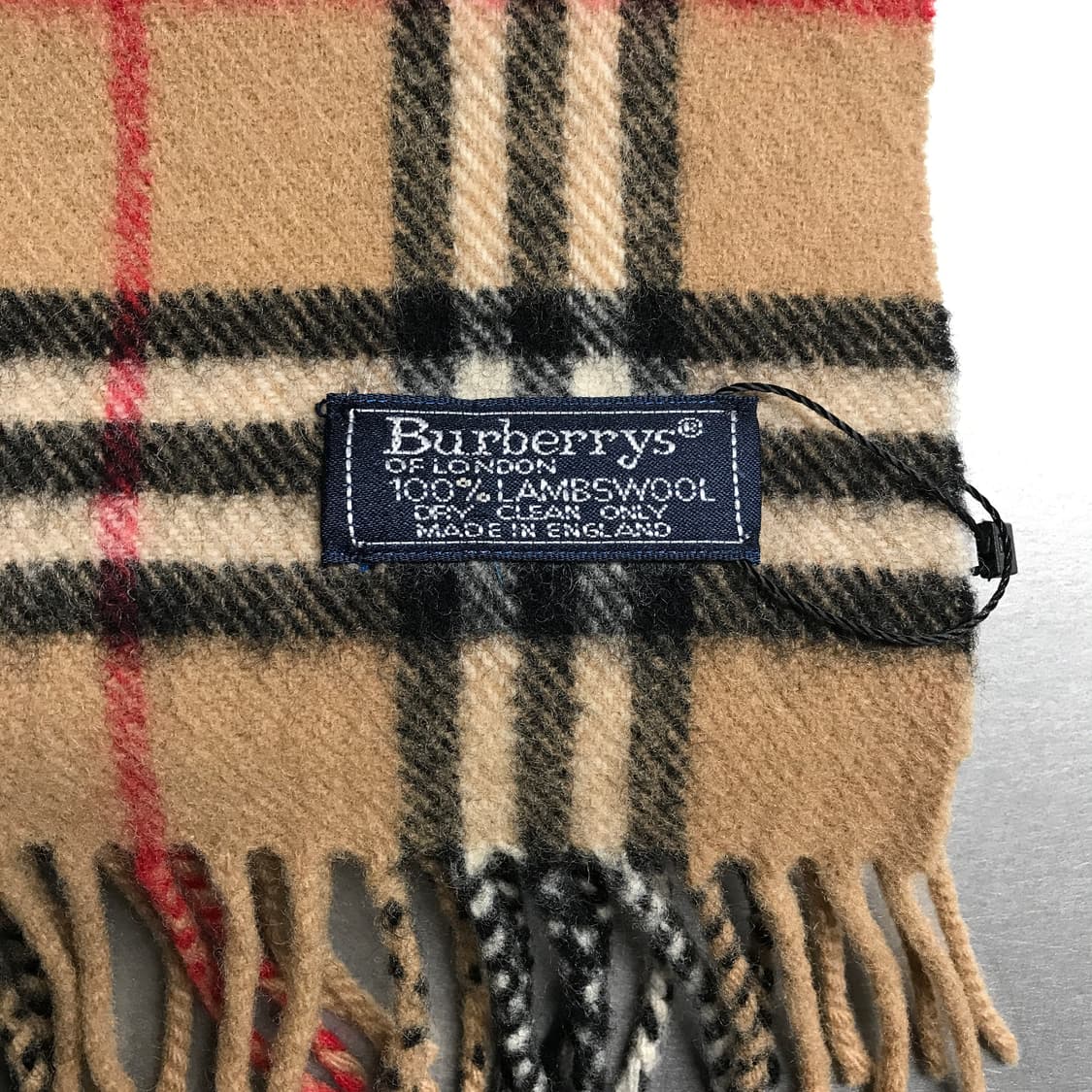 버버리 정품 램스울 머플러 베이지 상품이미지3