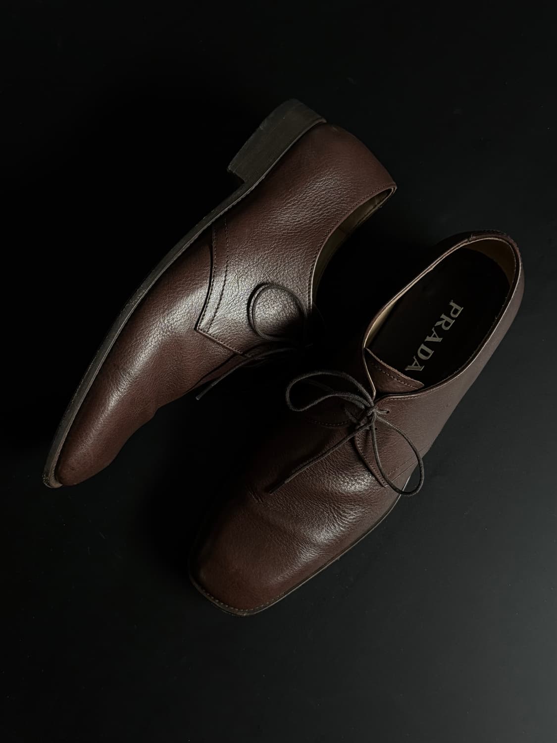 프라다 스퀘어 더비슈즈 285 상품이미지4