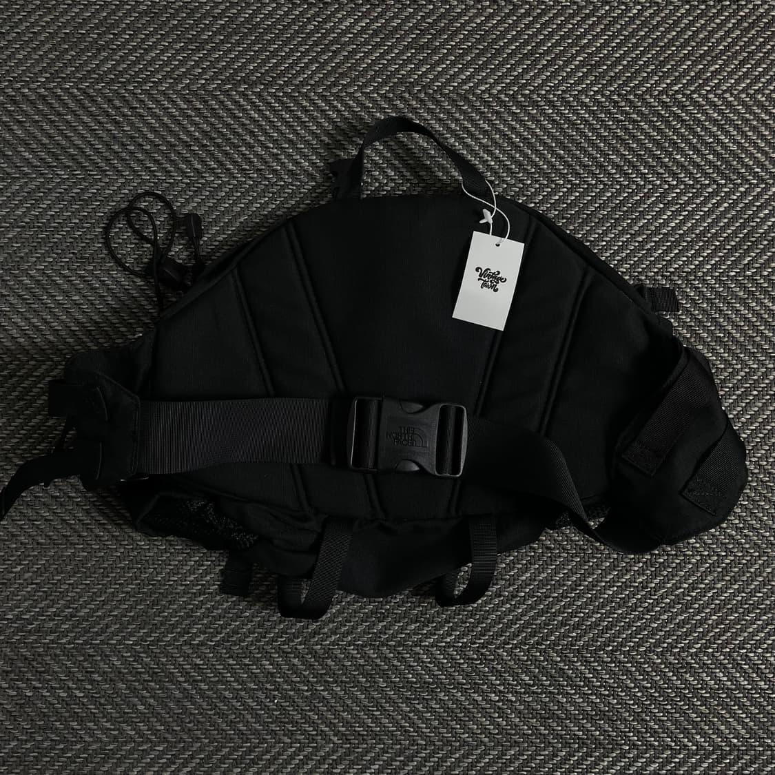 노스페이스 블랙 테크웨어 웨이스트 힙색 o 3395 상품이미지4