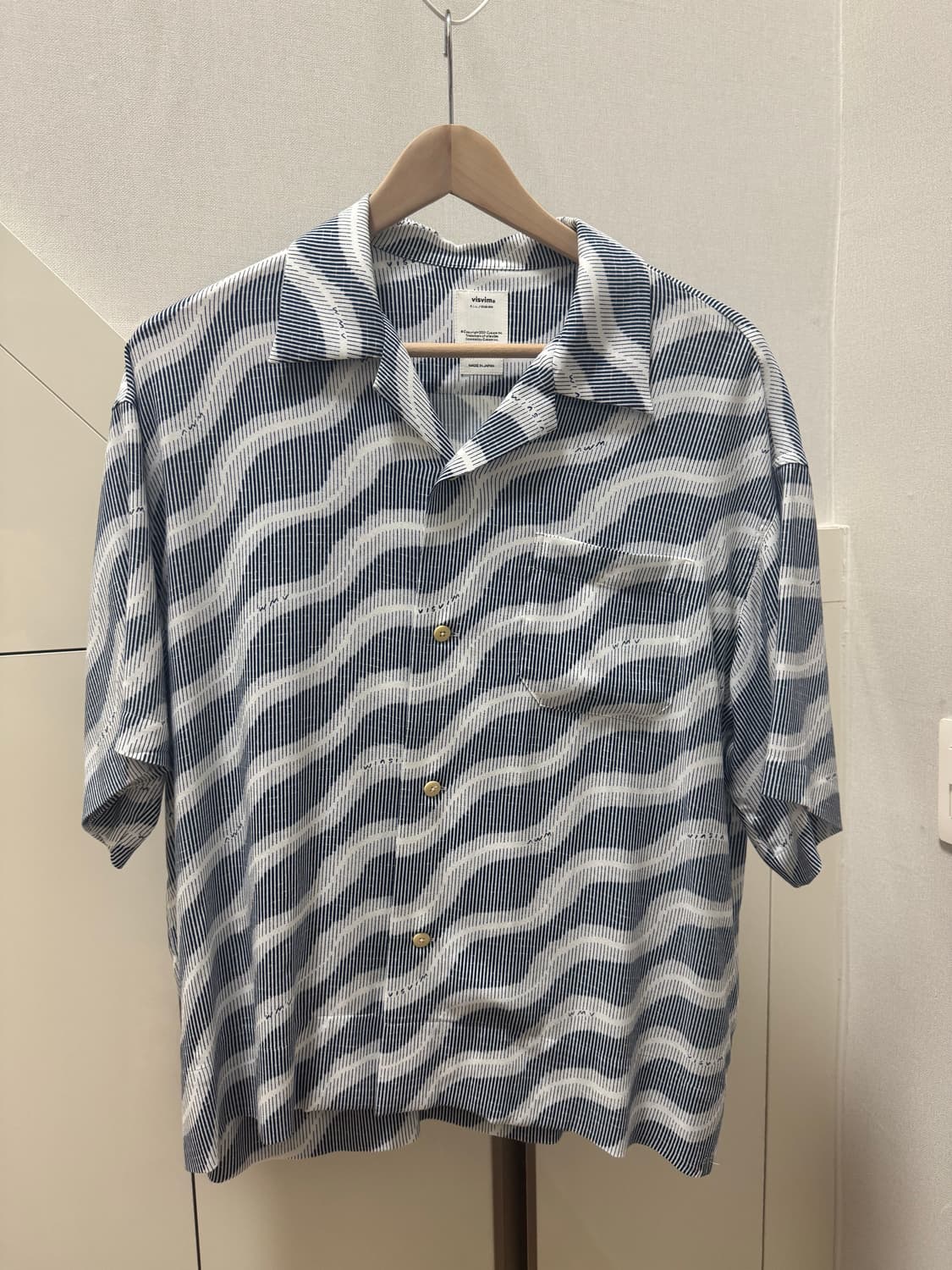 visvim 비즈빔 25SS COPA SHIRT S/S 네이비 상품이미지2