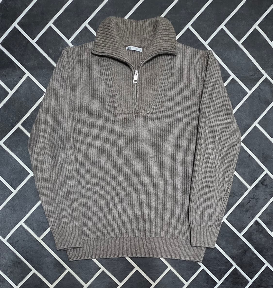 자라 니트 반집업  상품이미지1